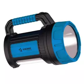 фонарь светодиодный аккумуляторный КОСМОС 7Вт LED USB черный