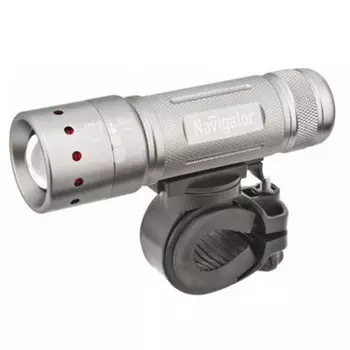 фонарь велосипедный NAVIGATOR 3ААА 2 крепление cree 1LEDх5Вт