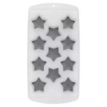 форма для льда MARMITON Basic Звездочки 11 ячеек 21,5х11 см пластик, термопластичная резина