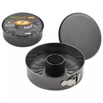 форма для выпечки MALLONY 24х7см разъемная сталь антиприг.покр.