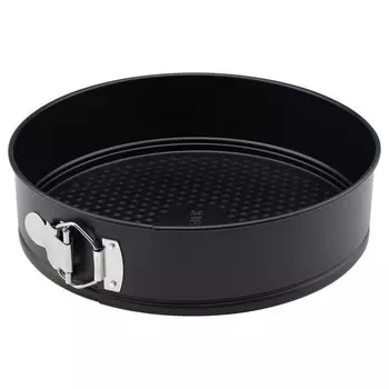 форма для выпечки TALLER 26х26х6,5см круглая разъемная антиприг.покр. сталь индукция