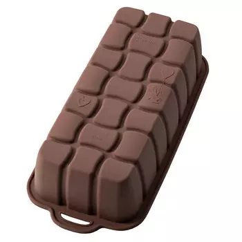 форма для выпечки APOLLO Genio Marshmallow 33х14х6,5см прямоугольная с ручками силикон в ассорименте