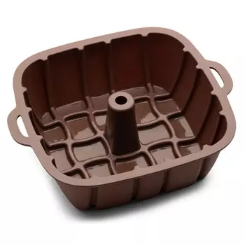 форма для выпечки кекса APOLLO Genio Marshmallow 22х25,4х7,5см квадратная с ручками силикон в асс-те