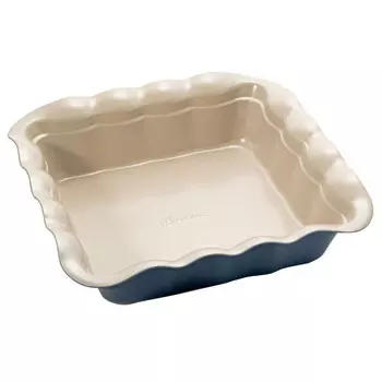 форма для запекания антипригарная APOLLO Azure 25,3х6,5см квадратная, сталь