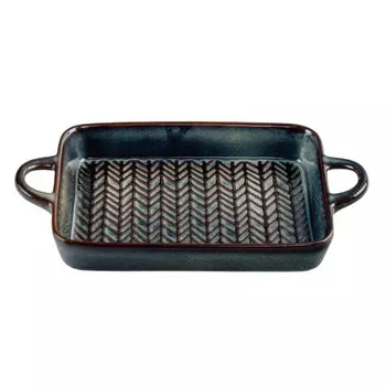 форма для запекания ATTRIBUTE Glaze 32x18,5x4см 1,8л прямоуг. с ручками керамика