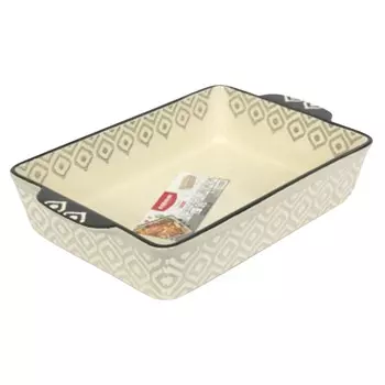 форма для запекания ATTRIBUTE Etna 35х22х7см прямоугольная с ручками керамика