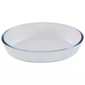 форма для запекания MALLONY Cristallino 20,7х13,7см 0,7л овальная жаропрочное стекло