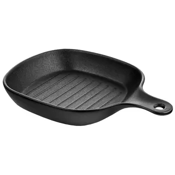 форма для запекания WALMER Iron Black 16x16см квадратная керамика