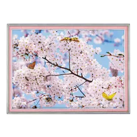 фотообои 134х98см Картина сакура #51, арт.134кс