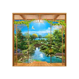 фотообои 196х201см Южная терраса #61, арт.196р