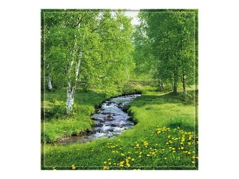 фотообои 196х201см Лесная речка #150, арт.196lr