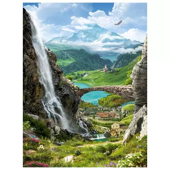 фотообои 196х260см Зеленая долина, арт.297