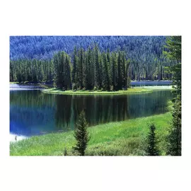 фотообои 294х201см Таежное озеро #11, арт.294ll