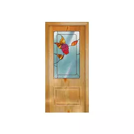 фотообои 97х201см Дверь дуб #81, арт.97в