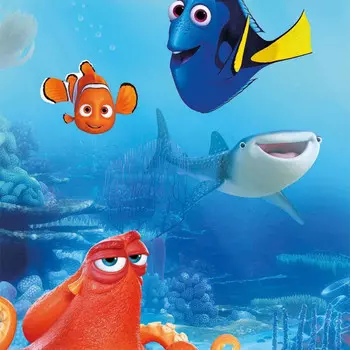 фотообои KOMAR бумажные 184x254см Dory and Friends, арт.4-446