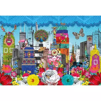 фотообои KOMAR бумажные 368х254см Melli Mello City, арт.8-970