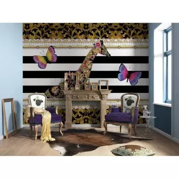 фотообои KOMAR бумажные 368х254см Melli Mello Giraffe, арт.8-952