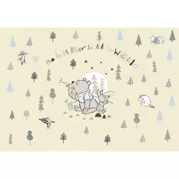 фотообои KOMAR бумажные 368x254см Winnie Pooh Best Bear, арт.8-4024