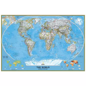 фотообои KOMAR флизелиновые 368х248см The World Political, арт.XXL4-533