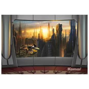 фотообои Komar Вид из окна 8-483, 368х254 см