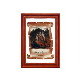 фоторамка 100х150мм красное дерево