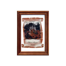 фоторамка 100х150мм орех дерево