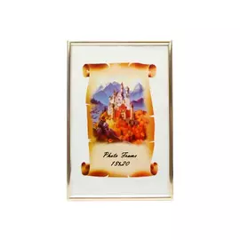 фоторамка 150х200мм серебро пластик