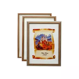 фоторамка 210х300мм ольха пластик