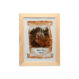 фоторамка 300х400мм натуральный дерево