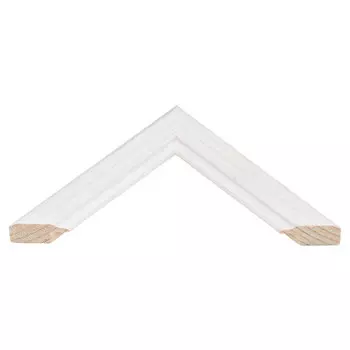 фоторамка ФРЕЙМ 100х150 мм белая дерево багет 7N