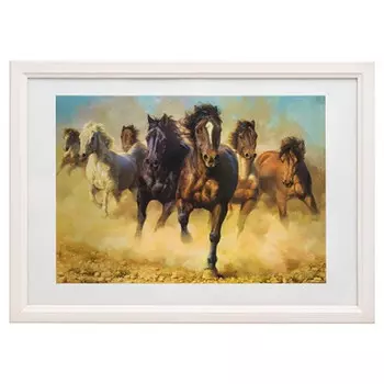 фоторамка ФРЕЙМ 300х400 мм белая дерево багет 7N