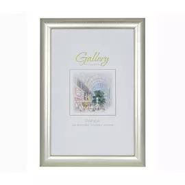 фоторамка GALLERY 400х600мм серебро пластик