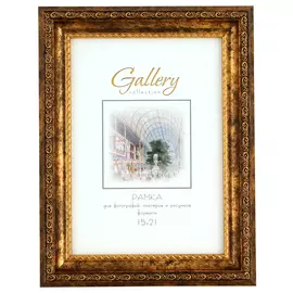 фоторамка GALLERY БАРОККО 150х210мм медь пластик