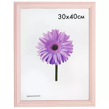 фоторамка LINDA 300х400мм розовая дерево