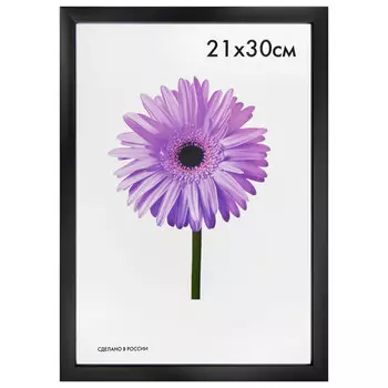 фоторамка MARIA 210х300мм черная пластик