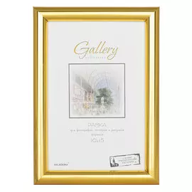 фоторамка МИРАМ 100х150 мм золото пластик