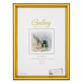 фоторамка МИРАМ 150х210 мм золото пластик
