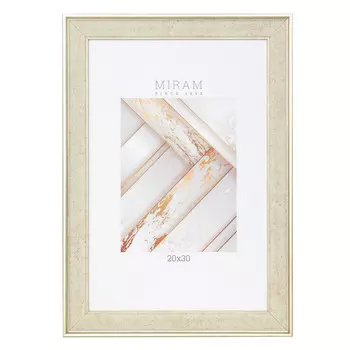 фоторамка МИРАМ 200х300мм бежевая пластик