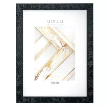 фоторамка МИРАМ 300х400мм черная пластик