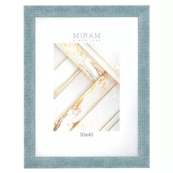 фоторамка МИРАМ 300х400мм голубая пластик