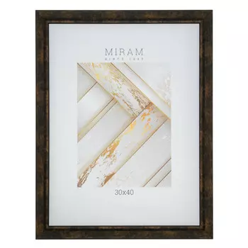 фоторамка МИРАМ 300х400мм коричневая пластик