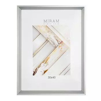 фоторамка МИРАМ 300х400мм серебро пластик