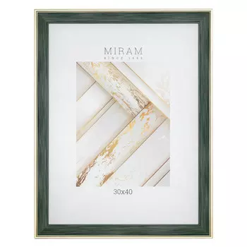 фоторамка МИРАМ 300х400мм зеленая пластик