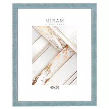 фоторамка МИРАМ 400х500мм голубая пластик