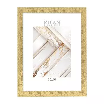 фоторамка МИРАМ соты 300х400мм золото пластик