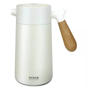 френч-пресс VITAX ForHome&Office 950мл нерж.сталь, пластик, силикон белый