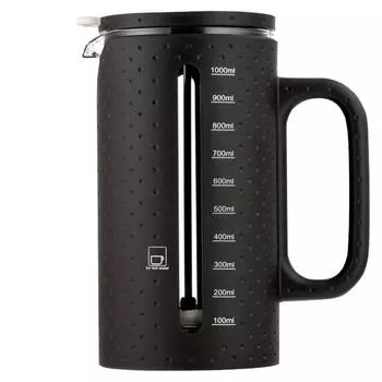 френч-пресс WALMER Drive 1000мл стекло,нерж. сталь,пластик