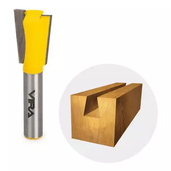 фреза по дереву VIRA пазовая ласточкин хвост 15,8х22мм 7град