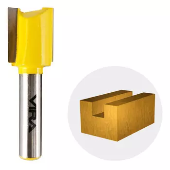 фреза по дереву VIRA пазовая прямая 16х19мм