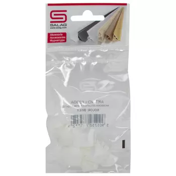 фурнитура к профилю SALAG LP2 белая 0A (углы 2 внутр. и 2 наруж. + загл. 2 лев. и 2 прав.)